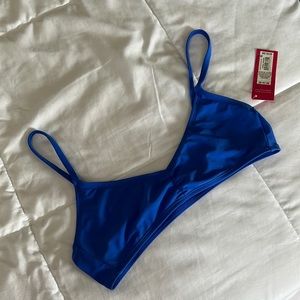 *BRAND NEW* Xhilaration Blue Bathing Suit Top - Juniors Size M!